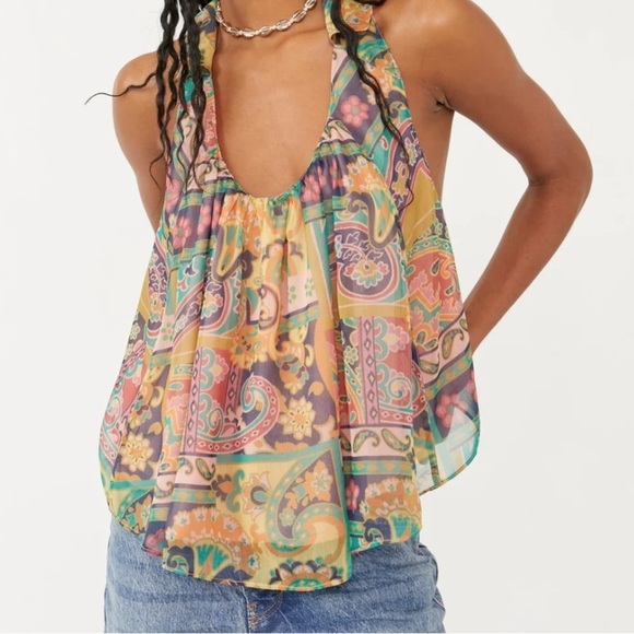 Free People Tops - Free People retro combo tank NWT Size XS